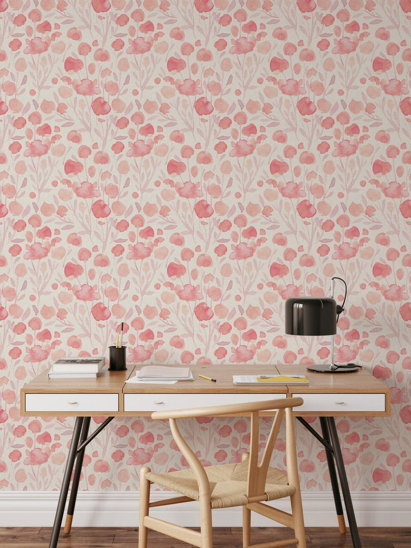 Pink Boho Wallpaper