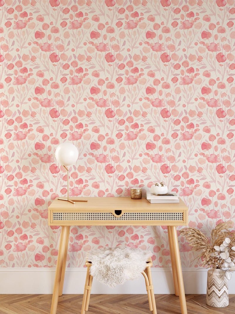 Pink Boho Wallpaper