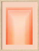 Pink Geometric Arches