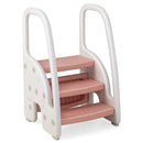 3-Step Stool with Safety Handles and Non-slip Pedals for Toddlers by LJGDeals