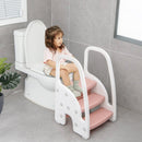 3-Step Stool with Safety Handles and Non-slip Pedals for Toddlers by LJGDeals