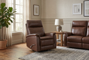 Pioneer Brown Manual Recliner by Ornate Furniture