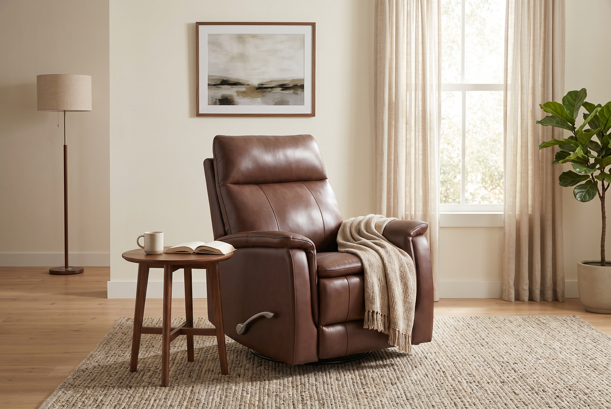 Pioneer Brown Manual Recliner, photo 6 of 15