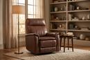 Pioneer Brown Manual Recliner by Ornate Furniture