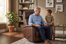 Pioneer Brown Manual Recliner by Ornate Furniture