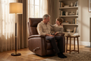 Pioneer Brown Manual Recliner by Ornate Furniture