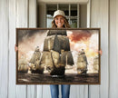 Pirate Fleet Canvas Wall Art Print Pirate Ships Canvas Print by MyGreatCanvas | Canvas Wall Art Prints | Photo Prints & Wall Decor