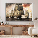 Pirate Fleet Canvas Wall Art Print Pirate Ships Canvas Print by MyGreatCanvas | Canvas Wall Art Prints | Photo Prints & Wall Decor