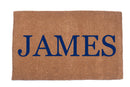 Plain Text Personalized Doormats