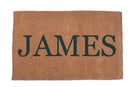 Plain Text Personalized Doormats