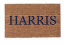 Plain Text Personalized Doormats
