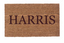 Plain Text Personalized Doormats