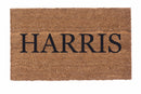 Plain Text Personalized Doormats
