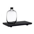 Malt Whiskey Bottle with Wooden Tray