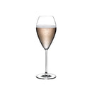 Vintage Set of 2 Champagne Glasses Rounded