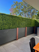 Dark Green Boxwood Artificial Hedge 30×30in – UV Resistant – Commercial Grade