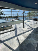 Platinum Silver Marble Tumbled Pavers - Full TruckLoad