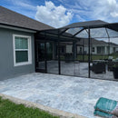 Platinum Silver Marble Tumbled Pavers - Full TruckLoad