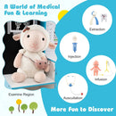 Play Doctor's Office Wood Medical Center Toy Set with Examine Region by LJGDeals