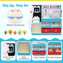 Play Doctor's Office Wood Medical Center Toy Set with Examine Region by LJGDeals