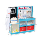 Play Doctor's Office Wood Medical Center Toy Set with Examine Region by LJGDeals