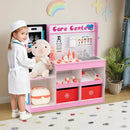 Play Doctor's Office Wood Medical Center Toy Set with Examine Region by LJGDeals