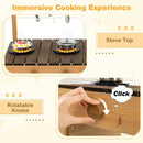 Play Kitchen for Kids Wooden Toy Kitchen Playset Pretend Mud Kitchen by LJGDeals