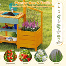 Play Kitchen for Kids Wooden Toy Kitchen Playset Pretend Mud Kitchen by LJGDeals