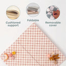 Checker Pepper Organic Cotton Mat