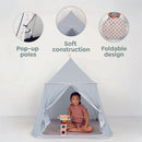 Rainbow Peach Play Tent