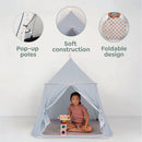 Terrazzo Slate Play Tent by Toki Kids