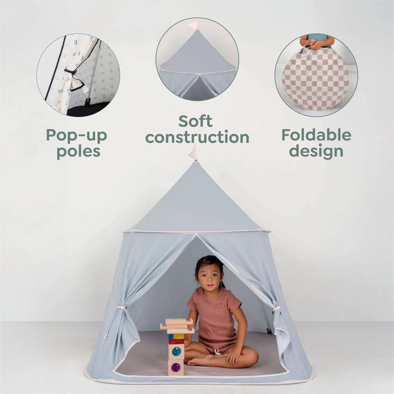 Terrazzo Chalk Play Tent, photo 5 of 5