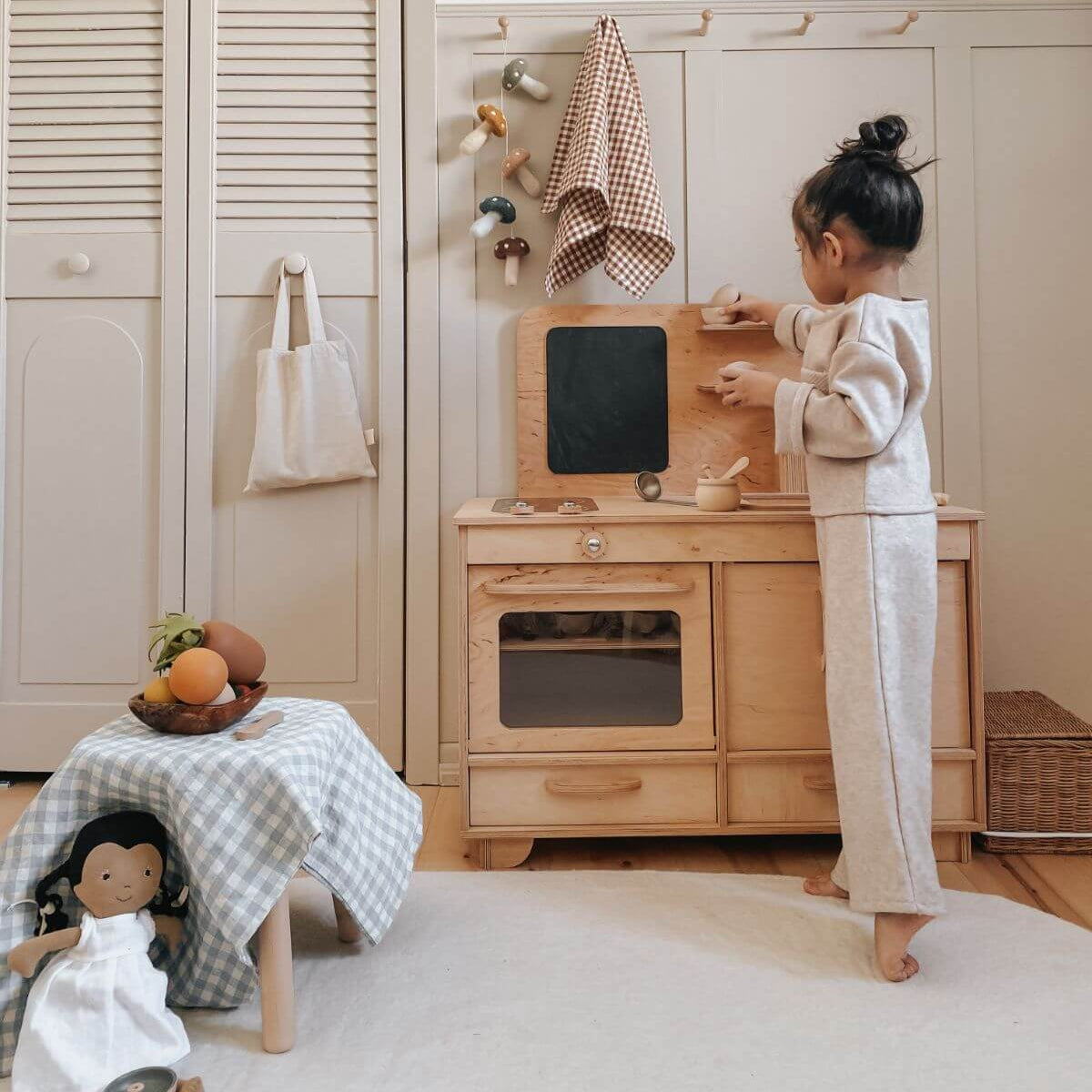 Wooden Play Kitchen, photo 3 of 10
