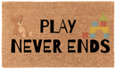 Play Never Ends Coir Mat