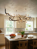 Plum Tree Branch Chandelier