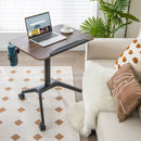 Pneumatic Standing Desk with Anti-fall Baffle and Cup Holder by LJGDeals