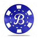 Poker Chip Monogram V1