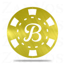 Poker Chip Monogram V1