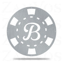 Poker Chip Monogram V1