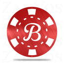 Poker Chip Monogram V1