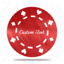 Poker Chip Monogram V2