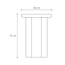 Pole Side Table – Natural