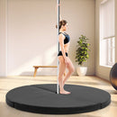 Pole Dance Crash Mat Round Portable Yoga Mat with EPE Foam by LJGDeals