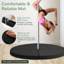 Pole Dance Crash Mat Round Portable Yoga Mat with EPE Foam by LJGDeals