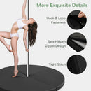 Pole Dance Crash Mat Round Portable Yoga Mat with EPE Foam by LJGDeals