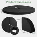 Pole Dance Crash Mat Round Portable Yoga Mat with EPE Foam