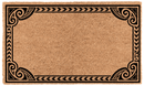 Polynesian Border Personalized Coir Mat