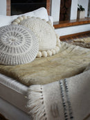 Pom Pom Round Pillow