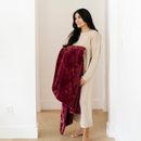 PATTERNED FAUX FUR THROW BLANKETS by Saranoni