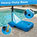 Pool Basketball Hoop with Adjustable Height and Weighted Base by LJGDeals